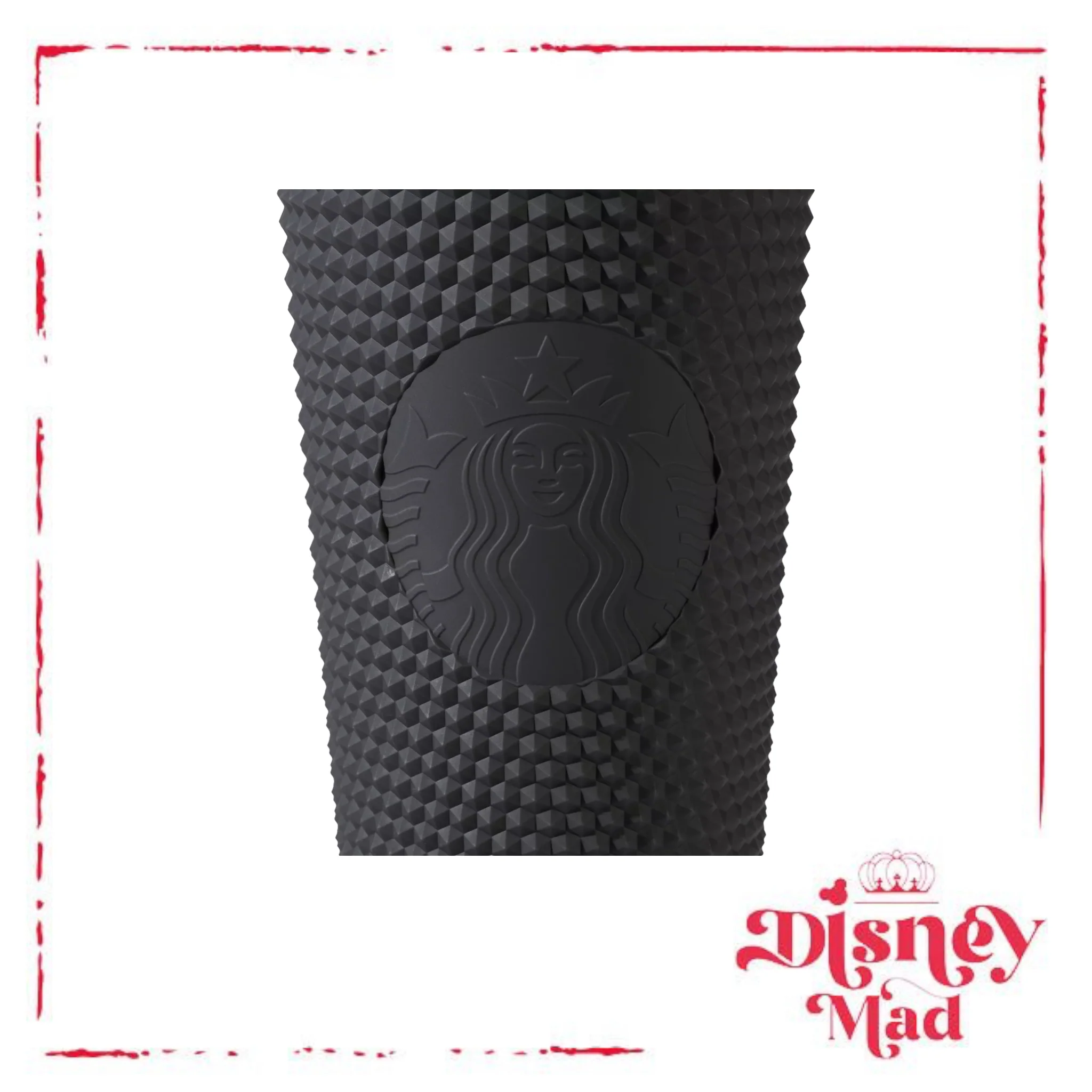 Walt Disney World 50th Anniversary Geometric Starbucks Tumbler with Straw – Black - Image 3
