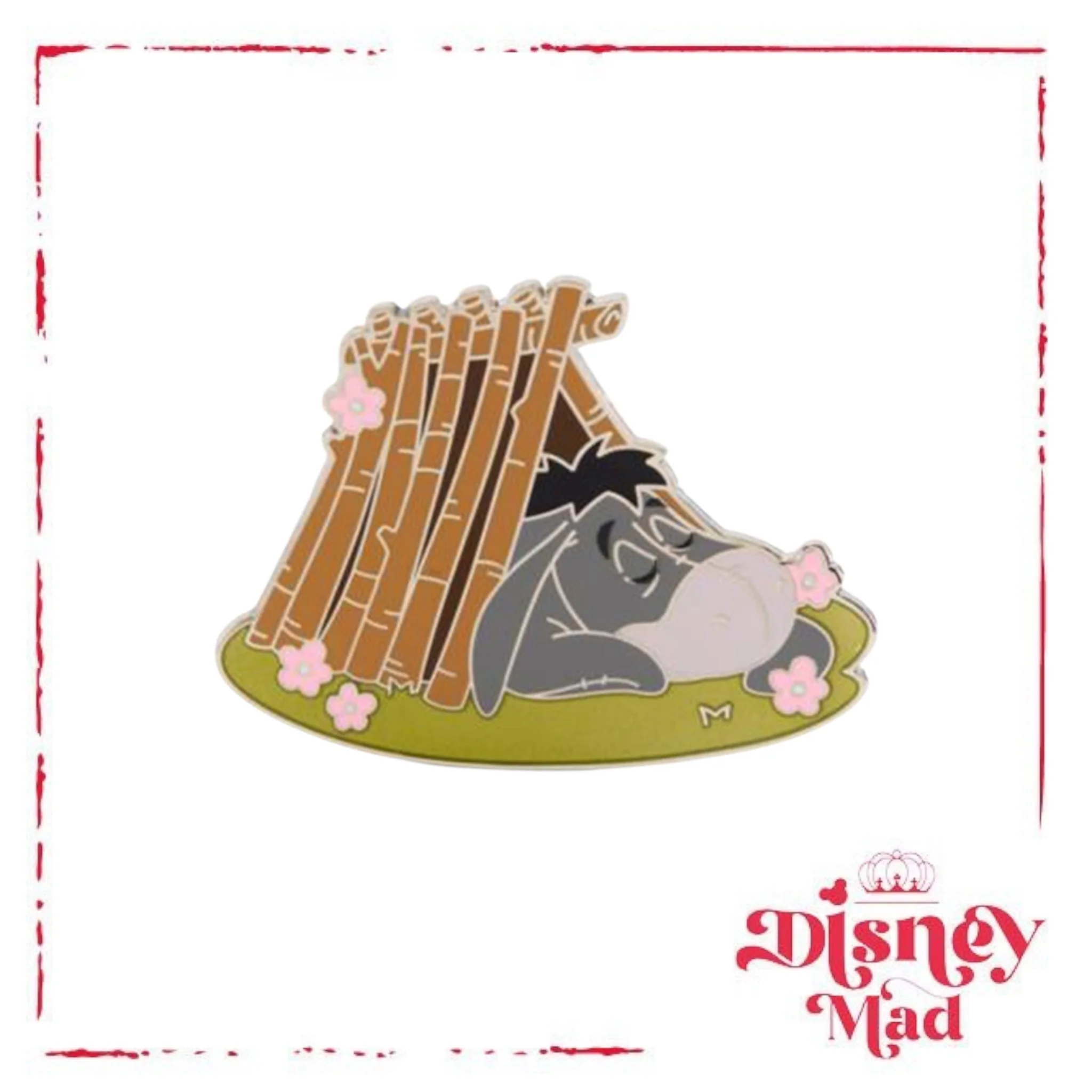 Winnie the Pooh and Friends Open Edition Disney Parks Pin - Eeyore - Image 2