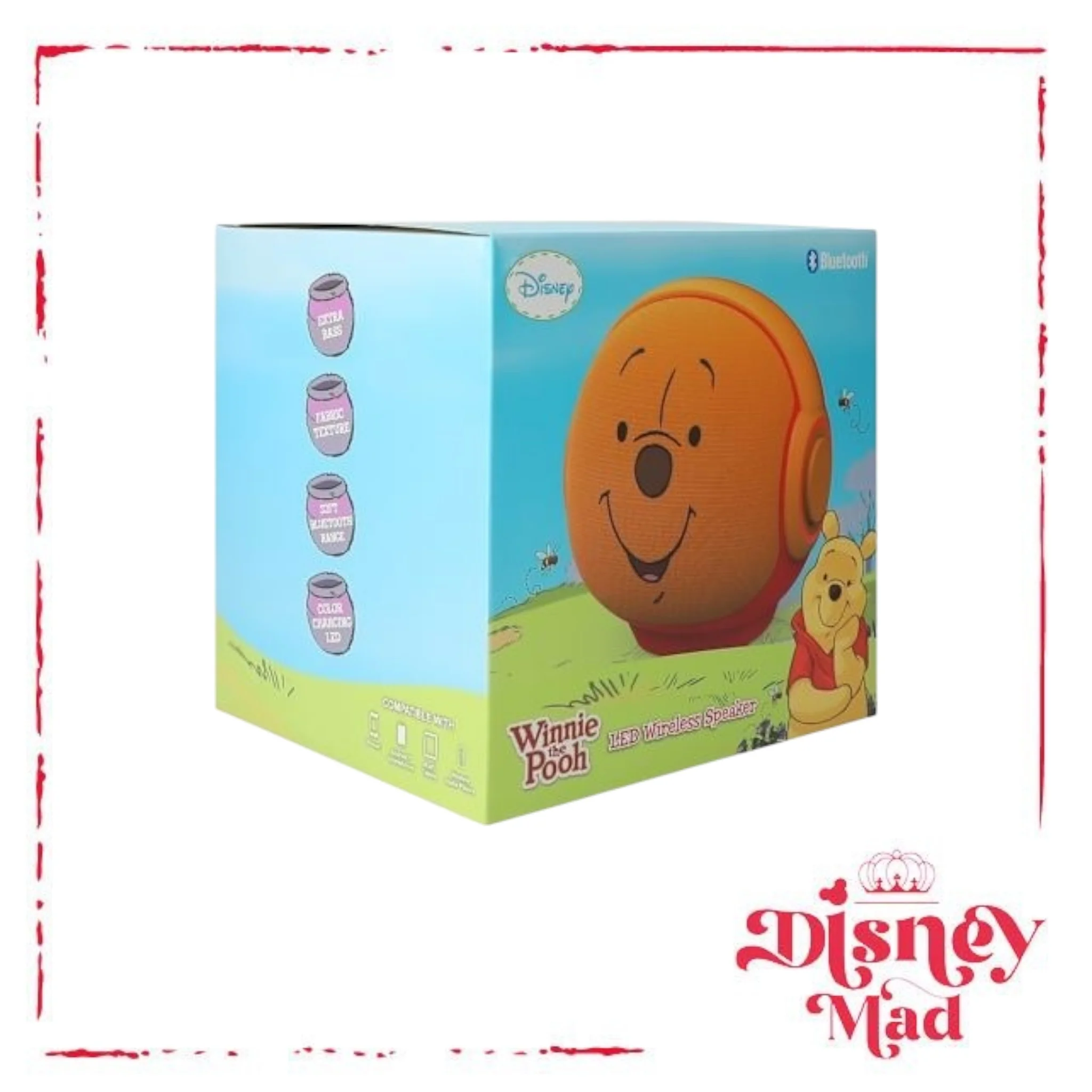 Winnie the Pooh LED Wireless Sphere Speaker - Image 4