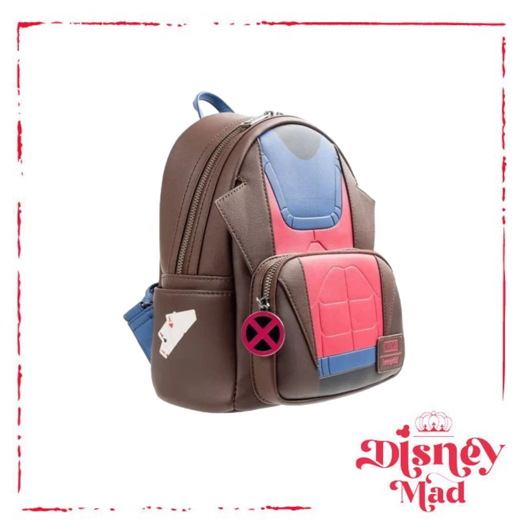 X-Men Gambit Cosplay Mini-Backpack - Entertainment Earth Exclusive - Image 6